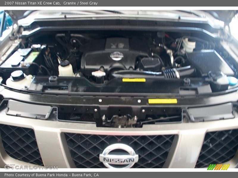 Granite / Steel Gray 2007 Nissan Titan XE Crew Cab