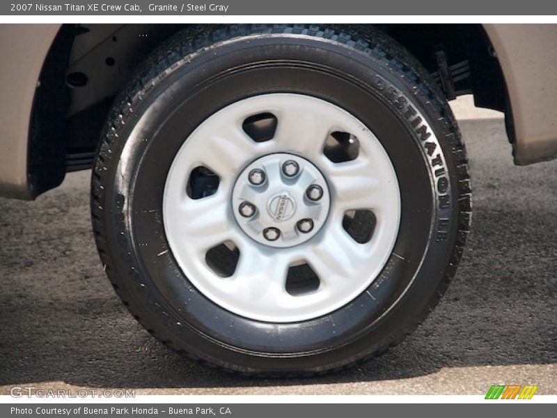 Granite / Steel Gray 2007 Nissan Titan XE Crew Cab