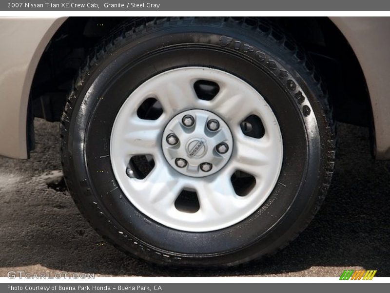Granite / Steel Gray 2007 Nissan Titan XE Crew Cab