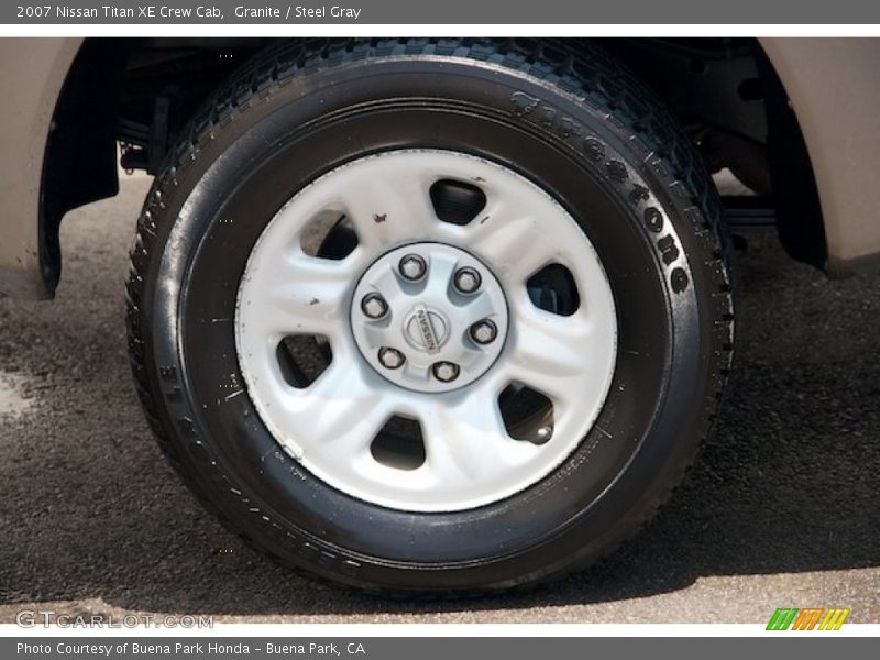 Granite / Steel Gray 2007 Nissan Titan XE Crew Cab