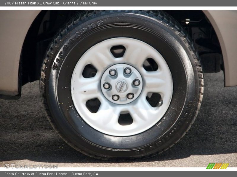 Granite / Steel Gray 2007 Nissan Titan XE Crew Cab