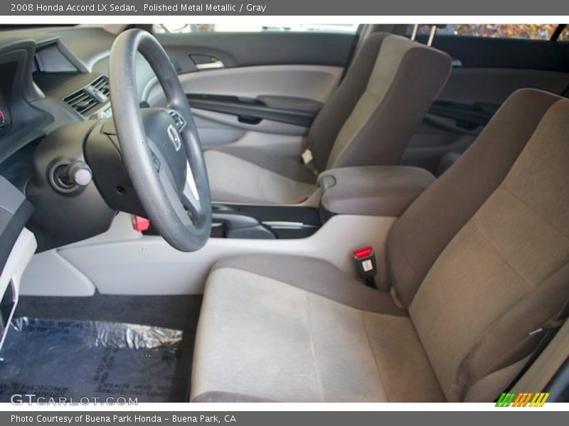 Polished Metal Metallic / Gray 2008 Honda Accord LX Sedan