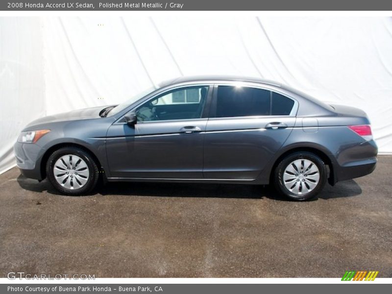 Polished Metal Metallic / Gray 2008 Honda Accord LX Sedan