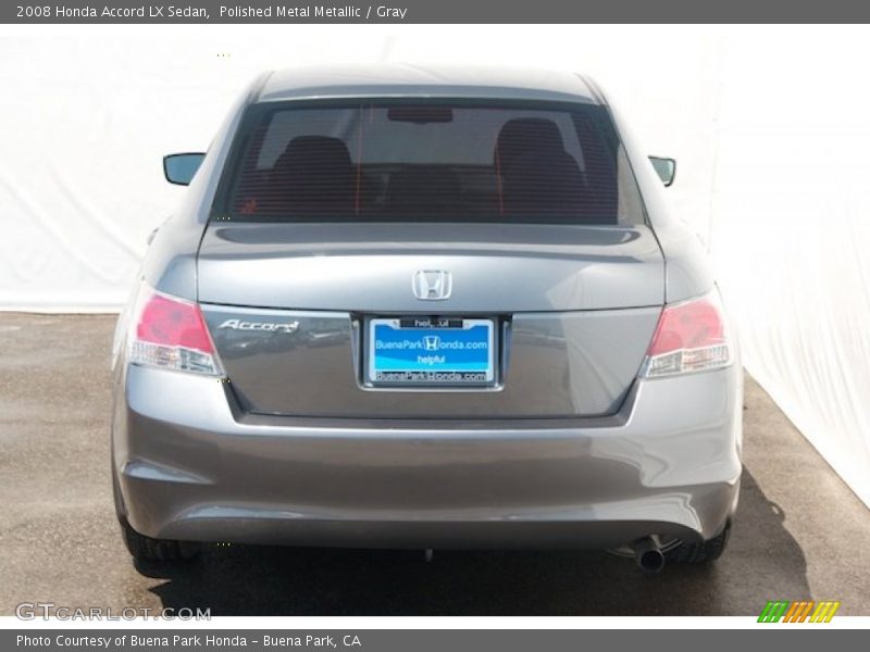 Polished Metal Metallic / Gray 2008 Honda Accord LX Sedan