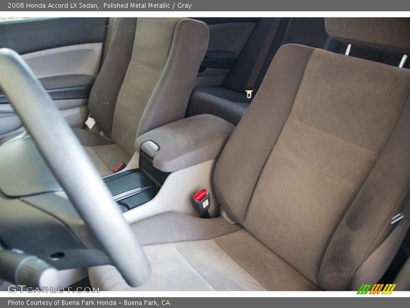 Polished Metal Metallic / Gray 2008 Honda Accord LX Sedan