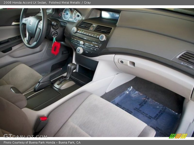 Polished Metal Metallic / Gray 2008 Honda Accord LX Sedan