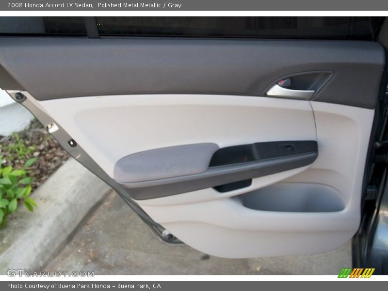 Polished Metal Metallic / Gray 2008 Honda Accord LX Sedan