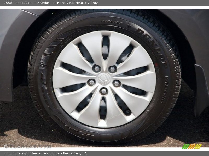 Polished Metal Metallic / Gray 2008 Honda Accord LX Sedan