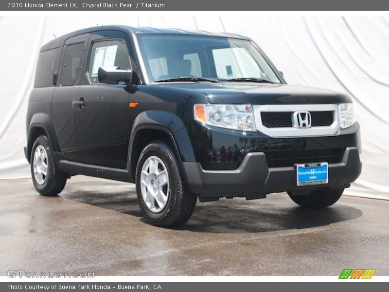 Crystal Black Pearl / Titanium 2010 Honda Element LX