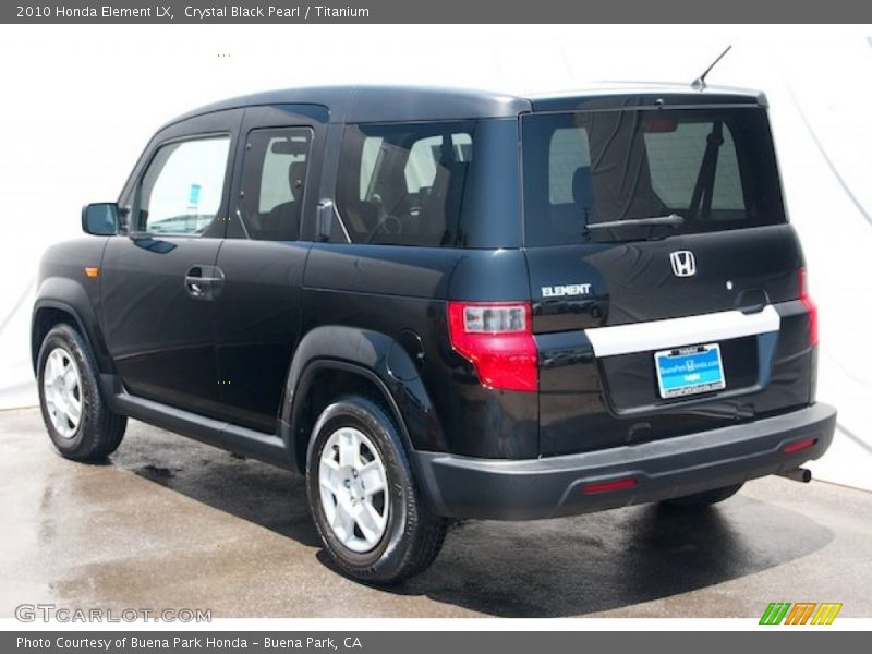 Crystal Black Pearl / Titanium 2010 Honda Element LX