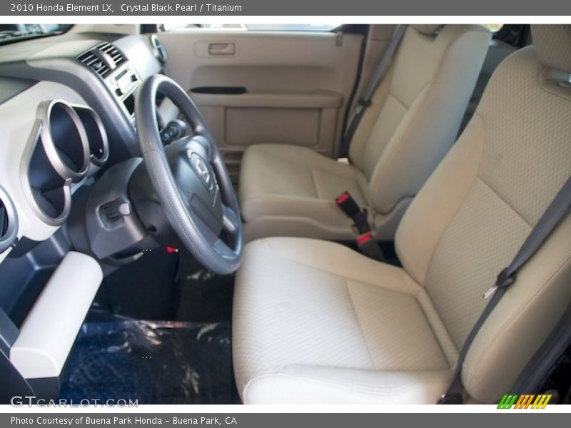 Crystal Black Pearl / Titanium 2010 Honda Element LX