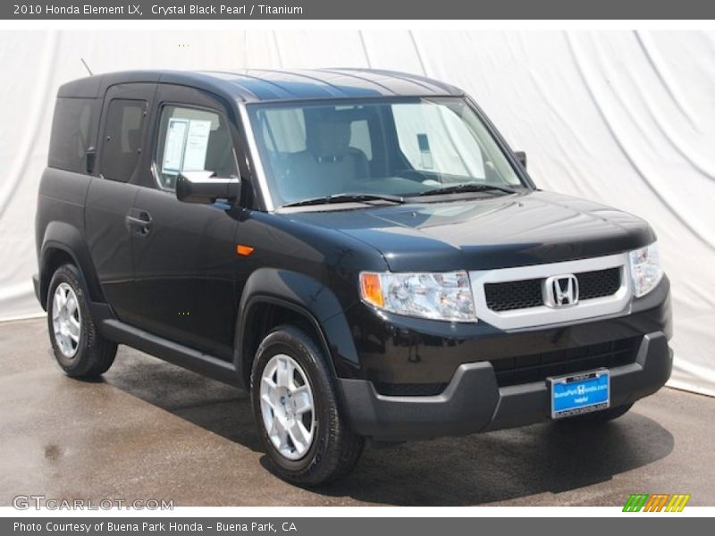 Crystal Black Pearl / Titanium 2010 Honda Element LX