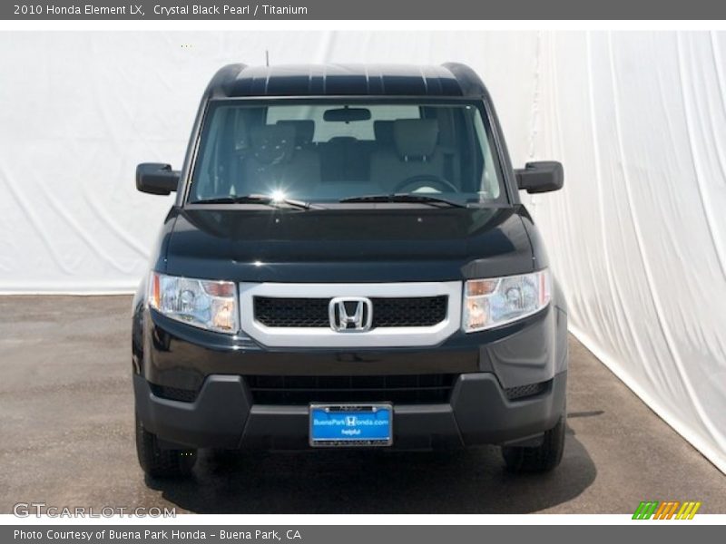 Crystal Black Pearl / Titanium 2010 Honda Element LX