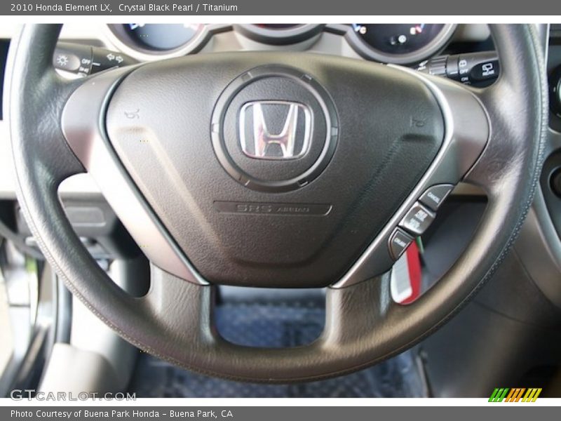 Crystal Black Pearl / Titanium 2010 Honda Element LX