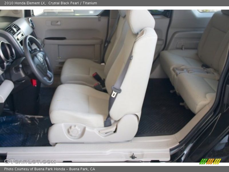 Crystal Black Pearl / Titanium 2010 Honda Element LX