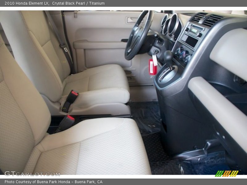 Crystal Black Pearl / Titanium 2010 Honda Element LX