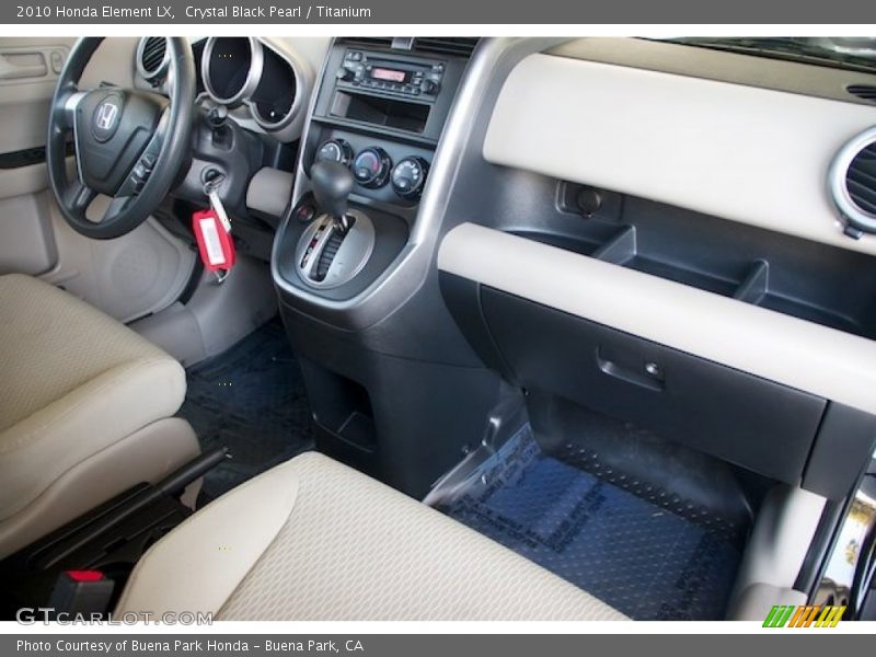 Crystal Black Pearl / Titanium 2010 Honda Element LX