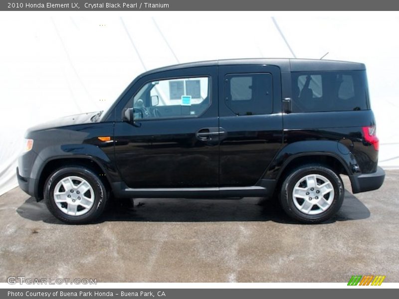 Crystal Black Pearl / Titanium 2010 Honda Element LX