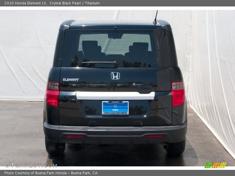 Crystal Black Pearl / Titanium 2010 Honda Element LX