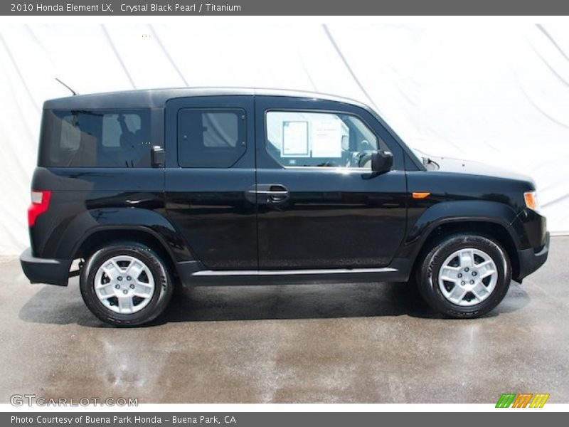 Crystal Black Pearl / Titanium 2010 Honda Element LX