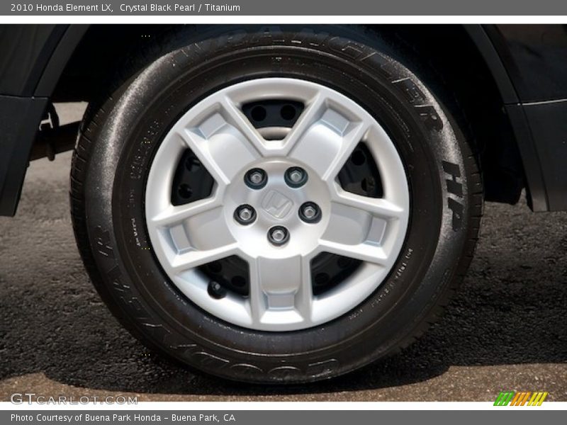 Crystal Black Pearl / Titanium 2010 Honda Element LX