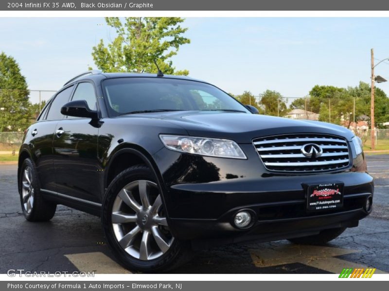 Black Obsidian / Graphite 2004 Infiniti FX 35 AWD