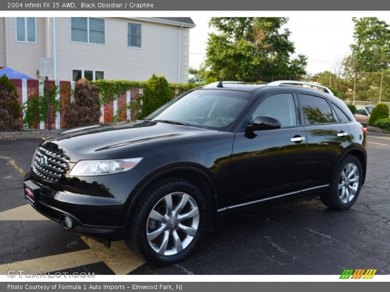 Black Obsidian / Graphite 2004 Infiniti FX 35 AWD