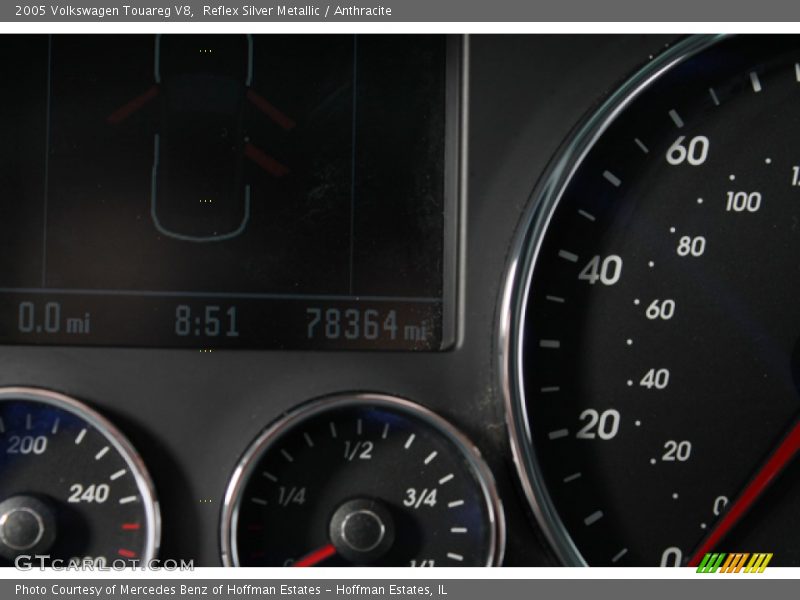 Reflex Silver Metallic / Anthracite 2005 Volkswagen Touareg V8