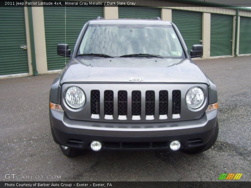 Mineral Gray Metallic / Dark Slate Gray 2011 Jeep Patriot Latitude 4x4