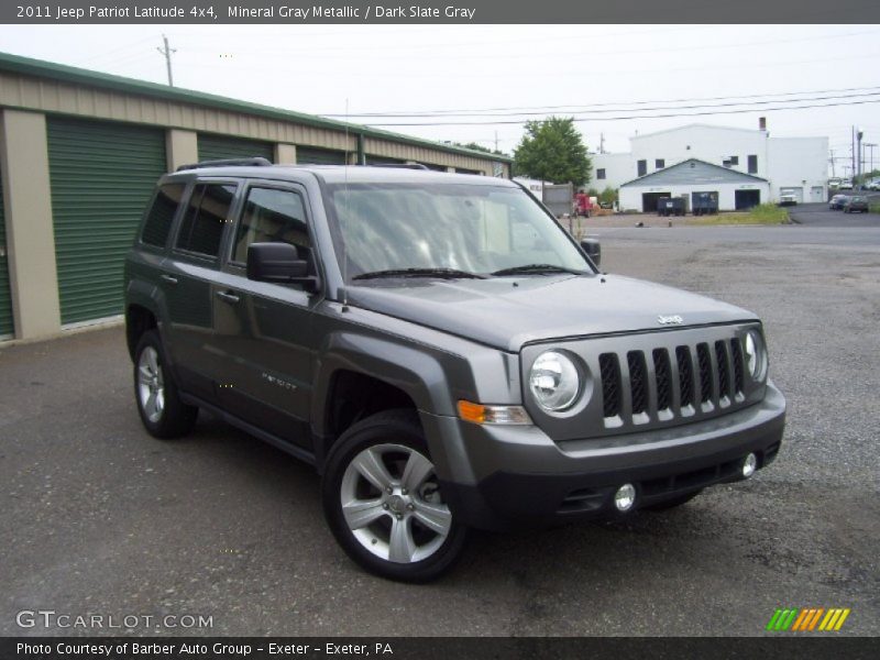 Mineral Gray Metallic / Dark Slate Gray 2011 Jeep Patriot Latitude 4x4