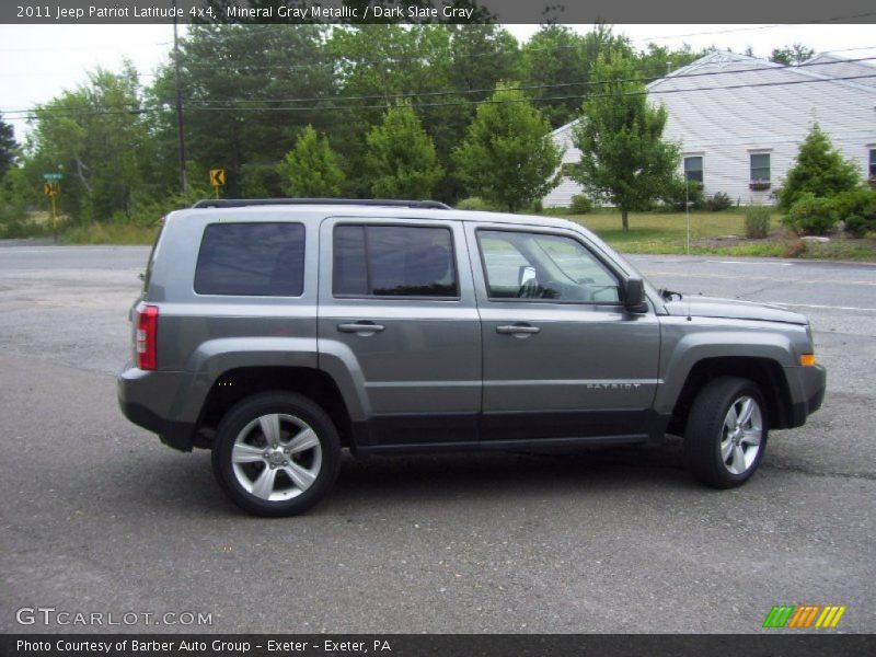 Mineral Gray Metallic / Dark Slate Gray 2011 Jeep Patriot Latitude 4x4