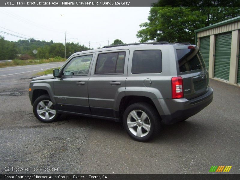 Mineral Gray Metallic / Dark Slate Gray 2011 Jeep Patriot Latitude 4x4