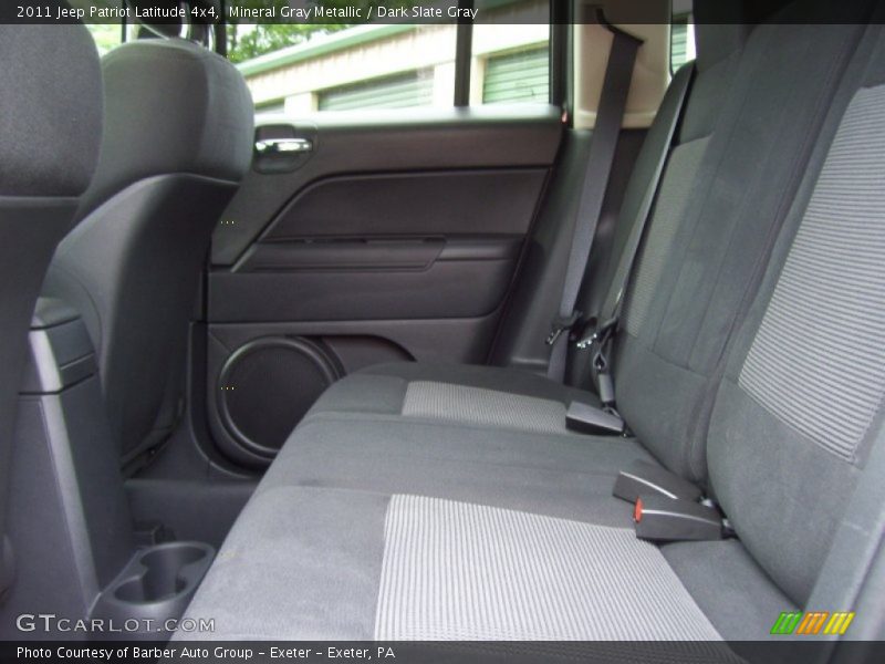 Mineral Gray Metallic / Dark Slate Gray 2011 Jeep Patriot Latitude 4x4