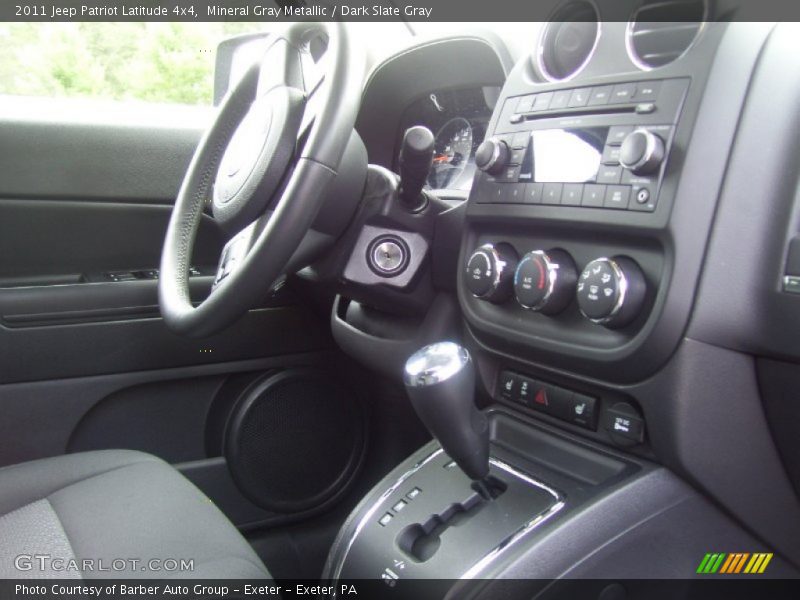 Mineral Gray Metallic / Dark Slate Gray 2011 Jeep Patriot Latitude 4x4