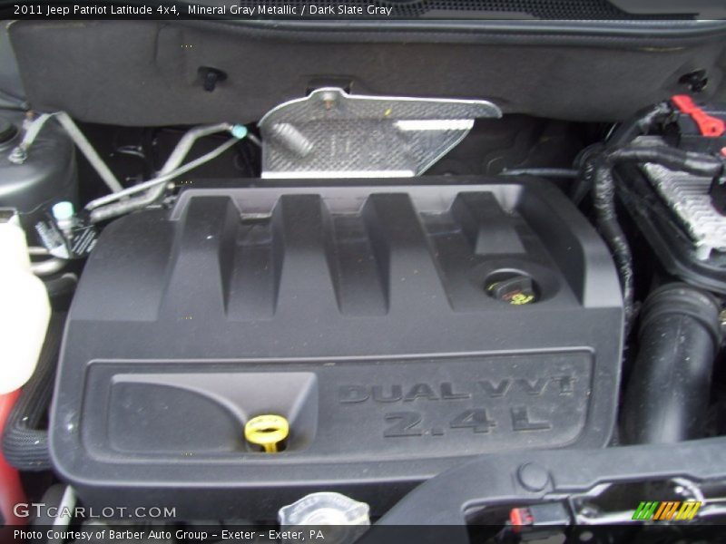 Mineral Gray Metallic / Dark Slate Gray 2011 Jeep Patriot Latitude 4x4