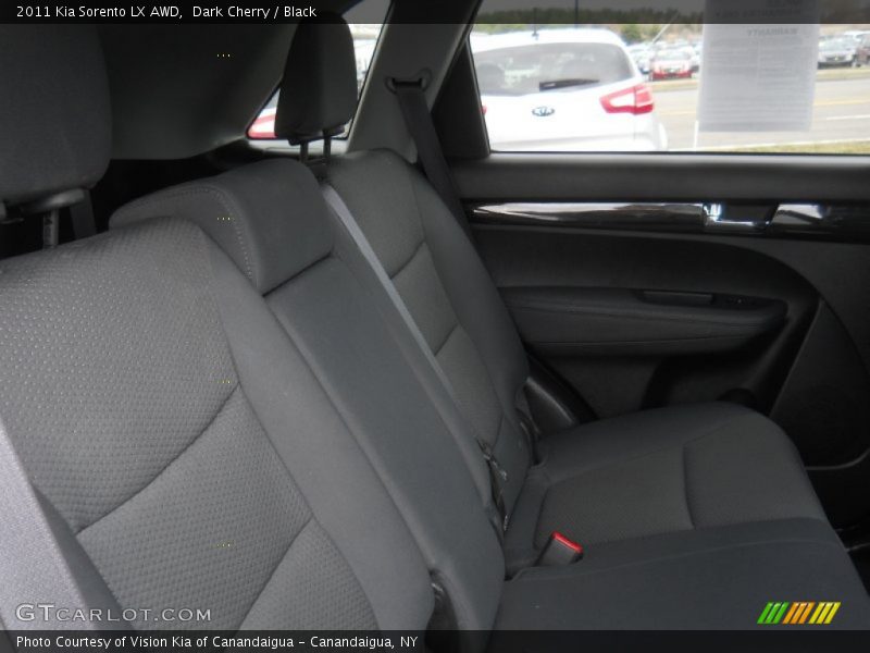Dark Cherry / Black 2011 Kia Sorento LX AWD