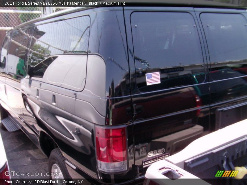 Black / Medium Flint 2011 Ford E Series Van E350 XLT Passenger