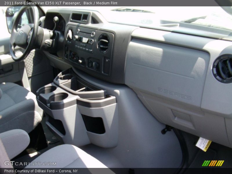 Black / Medium Flint 2011 Ford E Series Van E350 XLT Passenger
