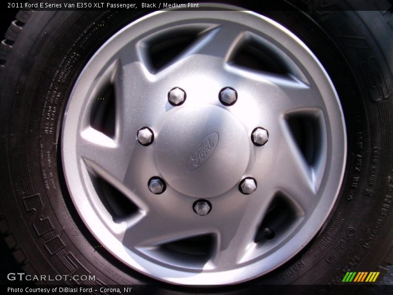 Black / Medium Flint 2011 Ford E Series Van E350 XLT Passenger