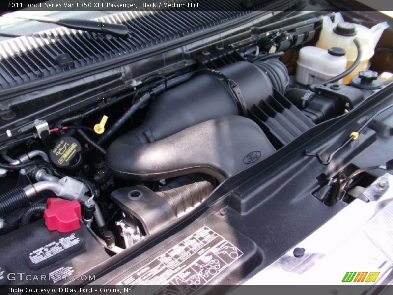Black / Medium Flint 2011 Ford E Series Van E350 XLT Passenger