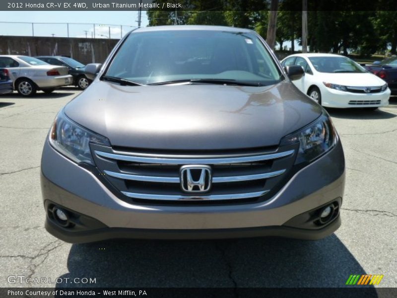 Urban Titanium Metallic / Black 2012 Honda CR-V EX 4WD
