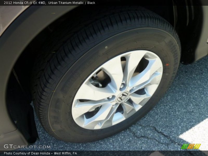 Urban Titanium Metallic / Black 2012 Honda CR-V EX 4WD