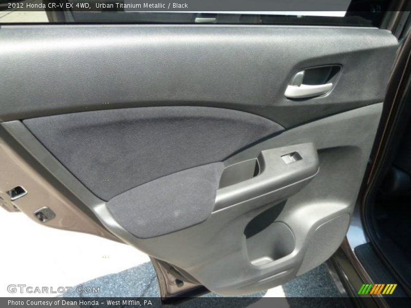 Urban Titanium Metallic / Black 2012 Honda CR-V EX 4WD
