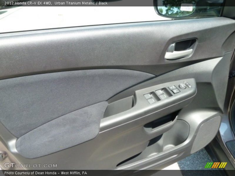 Urban Titanium Metallic / Black 2012 Honda CR-V EX 4WD