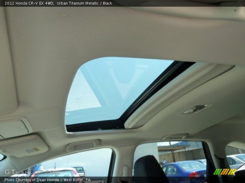Urban Titanium Metallic / Black 2012 Honda CR-V EX 4WD