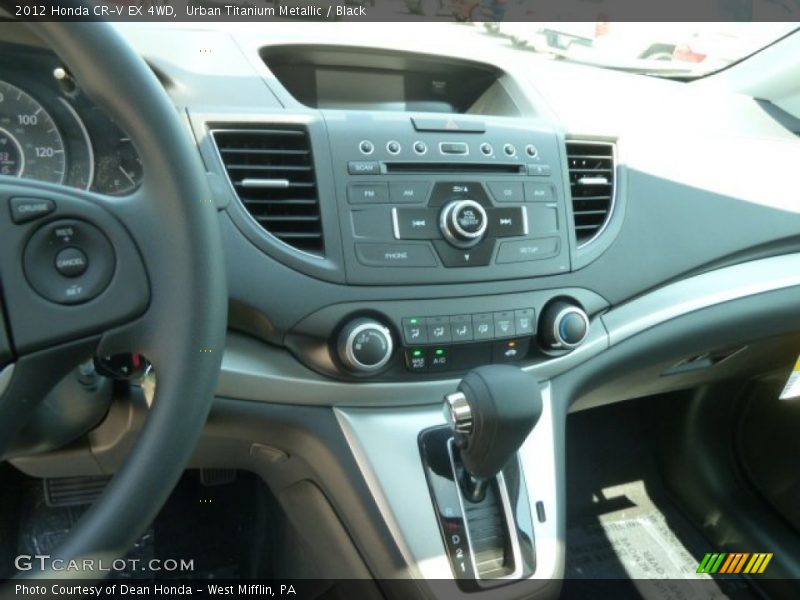 Urban Titanium Metallic / Black 2012 Honda CR-V EX 4WD