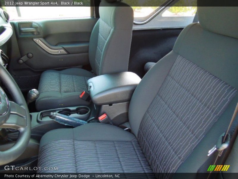 Black / Black 2012 Jeep Wrangler Sport 4x4