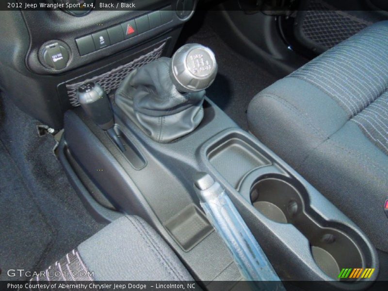 Black / Black 2012 Jeep Wrangler Sport 4x4
