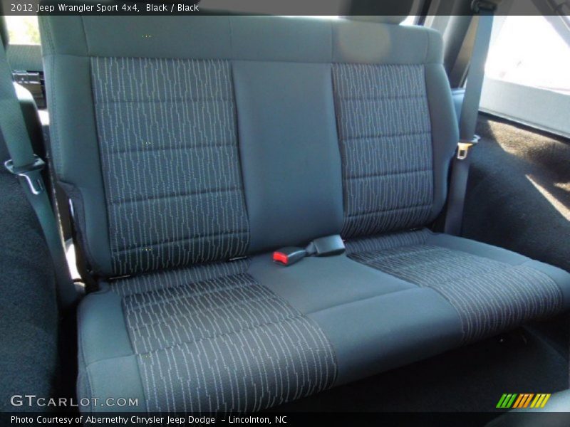 Black / Black 2012 Jeep Wrangler Sport 4x4