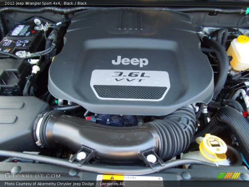 Black / Black 2012 Jeep Wrangler Sport 4x4